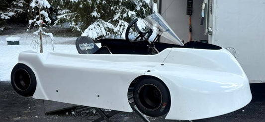New Flat Kart Body - White Premier V3